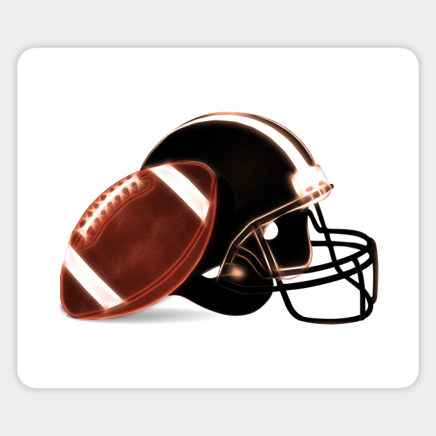 American football - Football - Sticker | TeePublic